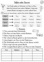 Vorschau - Arbeitsblätter - Logicals Halloween | Logikrätsel für die Grundschule inkl. Lösungen - Seite 3