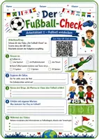 Vorschau - Stundenentwürfe - WM Spezial: Der Fußball-Check (inkl. Handreichung + Lösung) - Seite 1