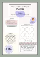 Vorschau - Poster - Parkette mit geometrischen Figuren legen I Parkettierung - Deckblatt