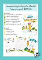 Vorschau - Unterrichtsreihen - Freebie Graphomotorik | Schwungübungen | Schreibvorbereitung | Vorschule & Klasse 1 - Seite 1