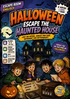 Vorschau - Stundenentwürfe - Halloween Escape Room Englisch A1–A2 | Escape the Haunted House | Klasse 5–6 - Deckblatt