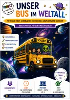 Vorschau - Stundenentwürfe - Kunst und KI - Unser Bus im Weltall - Deckblatt