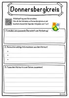 Vorschau - Unterrichtsreihen - Donnersbergkreis Lückentext mit Wortspeicher Hörverstehen und Suchsel - Seite 3