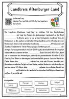 Vorschau - Unterrichtsreihen - Landkreis Altenburger Land Lückentext mit Wortspeicher Hörverstehen und Suchsel - Seite 1