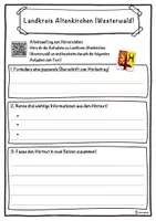 Vorschau - Unterrichtsreihen - Landkreis Altenkirchen (Westerwald) Lückentext mit Wortspeicher Hörverstehen und Suchsel - Seite 3