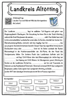 Vorschau - Unterrichtsreihen - Landkreis Altötting Lückentext mit Wortspeicher Hörverstehen und Suchsel - Seite 1