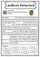 Vorschau - Unterrichtsreihen - Landkreis Ammerland Lückentext mit Wortspeicher Hörverstehen und Suchsel - Seite 1
