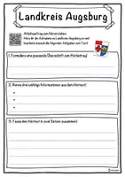 Vorschau - Unterrichtsreihen - Landkreis Augsburg Lückentext mit Wortspeicher Hörverstehen und Suchsel - Seite 3