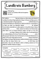 Vorschau - Unterrichtsreihen - Landkreis Bamberg Lückentext mit Wortspeicher Hörverstehen und Suchsel - Seite 1