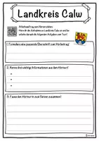 Vorschau - Unterrichtsreihen - Landkreis Calw Lückentext mit Wortspeicher Hörverstehen und Suchsel - Seite 3