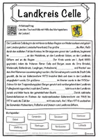 Vorschau - Unterrichtsreihen - Landkreis Celle Lückentext mit Wortspeicher Hörverstehen und Suchsel - Seite 1