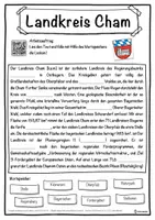 Vorschau - Unterrichtsreihen - Landkreis Cham Lückentext mit Wortspeicher Hörverstehen und Suchsel - Seite 1