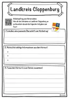 Vorschau - Unterrichtsreihen - Landkreis Cloppenburg Lückentext mit Wortspeicher Hörverstehen und Suchsel - Seite 3