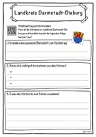 Vorschau - Unterrichtsreihen - Landkreis Darmstadt-Dieburg Lückentext mit Wortspeicher Hörverstehen und Suchsel - Seite 3