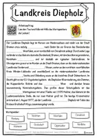 Vorschau - Unterrichtsreihen - Landkreis Diepholz Lückentext mit Wortspeicher Hörverstehen und Suchsel - Seite 1