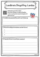 Vorschau - Unterrichtsreihen - Landkreis Dingolfing-Landau Lückentext mit Wortspeicher Hörverstehen und Suchsel - Seite 3