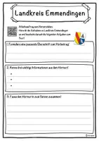 Vorschau - Unterrichtsreihen - Landkreis Emmendingen Lückentext mit Wortspeicher Hörverstehen und Suchsel - Seite 3