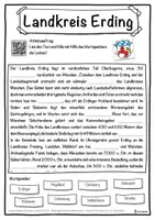 Vorschau - Unterrichtsreihen - Landkreis Erding Lückentext mit Wortspeicher Hörverstehen und Suchsel - Seite 1