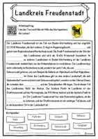 Vorschau - Unterrichtsreihen - Landkreis Freudenstadt Lückentext mit Wortspeicher Hörverstehen und Suchsel - Seite 1
