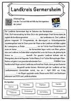 Vorschau - Unterrichtsreihen - Landkreis Germersheim Lückentext mit Wortspeicher Hörverstehen und Suchsel - Seite 1