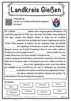 Vorschau - Unterrichtsreihen - Landkreis Gießen Lückentext mit Wortspeicher Hörverstehen und Suchsel - Seite 1