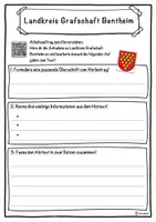 Vorschau - Unterrichtsreihen - Landkreis Grafschaft Bentheim Lückentext mit Wortspeicher Hörverstehen und Suchsel - Seite 3