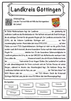 Vorschau - Unterrichtsreihen - Landkreis Göttingen Lückentext mit Wortspeicher Hörverstehen und Suchsel - Seite 1