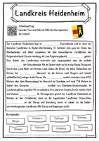 Vorschau - Unterrichtsreihen - Landkreis Heidenheim Lückentext mit Wortspeicher Hörverstehen und Suchsel - Seite 1