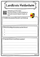 Vorschau - Unterrichtsreihen - Landkreis Heidenheim Lückentext mit Wortspeicher Hörverstehen und Suchsel - Seite 3