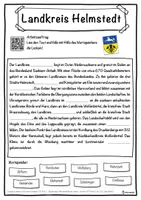 Vorschau - Unterrichtsreihen - Landkreis Helmstedt Lückentext mit Wortspeicher Hörverstehen und Suchsel - Seite 1