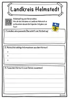 Vorschau - Unterrichtsreihen - Landkreis Helmstedt Lückentext mit Wortspeicher Hörverstehen und Suchsel - Seite 3