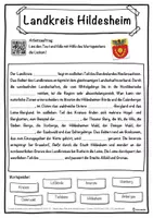 Vorschau - Unterrichtsreihen - Landkreis Hildesheim Lückentext mit Wortspeicher Hörverstehen und Suchsel - Seite 1