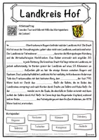 Vorschau - Unterrichtsreihen - Landkreis Hof Lückentext mit Wortspeicher Hörverstehen und Suchsel - Seite 1