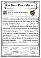 Vorschau - Unterrichtsreihen - Landkreis Kaiserslautern Lückentext mit Wortspeicher Hörverstehen und Suchsel - Seite 1