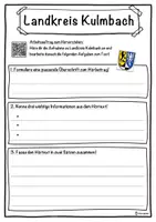 Vorschau - Unterrichtsreihen - Landkreis Kulmbach Lückentext mit Wortspeicher Hörverstehen und Suchsel - Seite 3