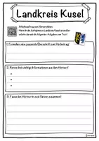 Vorschau - Unterrichtsreihen - Landkreis Kusel Lückentext mit Wortspeicher Hörverstehen und Suchsel - Seite 3