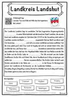 Vorschau - Unterrichtsreihen - Landkreis Landshut Lückentext mit Wortspeicher Hörverstehen und Suchsel - Seite 1