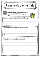 Vorschau - Unterrichtsreihen - Landkreis Lichtenfels Lückentext mit Wortspeicher Hörverstehen und Suchsel - Seite 3