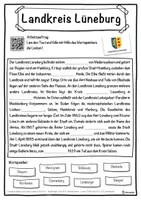 Vorschau - Unterrichtsreihen - Landkreis Lüneburg Lückentext mit Wortspeicher Hörverstehen und Suchsel - Seite 1