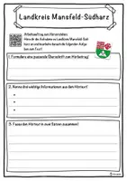 Vorschau - Unterrichtsreihen - Landkreis Mansfeld-Südharz Lückentext mit Wortspeicher Hörverstehen und Suchsel - Seite 3