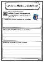 Vorschau - Unterrichtsreihen - Landkreis Marburg-Biedenkopf Lückentext mit Wortspeicher Hörverstehen und Suchsel - Seite 3