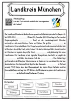 Vorschau - Unterrichtsreihen - Landkreis München Lückentext mit Wortspeicher Hörverstehen und Suchsel - Seite 1