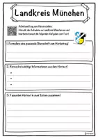 Vorschau - Unterrichtsreihen - Landkreis München Lückentext mit Wortspeicher Hörverstehen und Suchsel - Seite 3