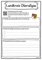 Vorschau - Unterrichtsreihen - Landkreis Oberallgäu Lückentext mit Wortspeicher Hörverstehen und Suchsel - Seite 3