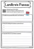 Vorschau - Unterrichtsreihen - Landkreis Passau Lückentext mit Wortspeicher Hörverstehen und Suchsel - Seite 3