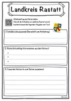 Vorschau - Unterrichtsreihen - Landkreis Rastatt Lückentext mit Wortspeicher Hörverstehen und Suchsel - Seite 3