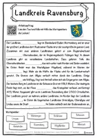 Vorschau - Unterrichtsreihen - Landkreis Ravensburg Lückentext mit Wortspeicher Hörverstehen und Suchsel - Seite 1