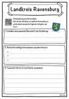 Vorschau - Unterrichtsreihen - Landkreis Ravensburg Lückentext mit Wortspeicher Hörverstehen und Suchsel - Seite 3