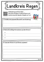 Vorschau - Unterrichtsreihen - Landkreis Regen Lückentext mit Wortspeicher Hörverstehen und Suchsel - Seite 3