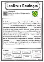 Vorschau - Unterrichtsreihen - Landkreis Reutlingen Lückentext mit Wortspeicher Hörverstehen und Suchsel - Seite 1